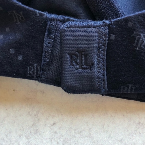 Ralph Lauren Comfort Underwire Full Coverage T-shirt Bra Blue - Picture 8 of 12